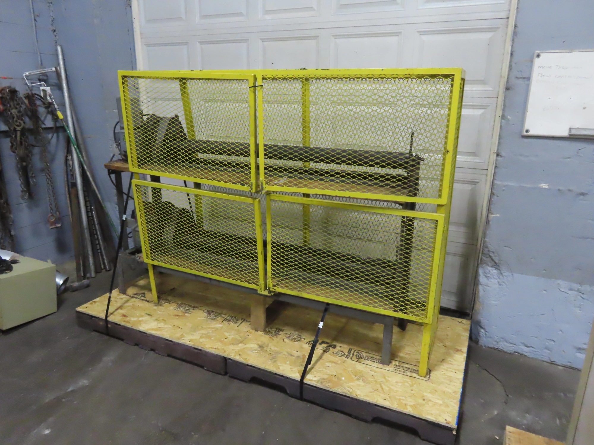 60" Jar Roller Mill, two tier, 2 drives, 2.5" x 60" long rolls