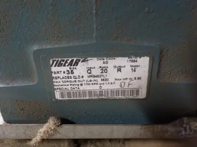 2 Hp Gear Drive