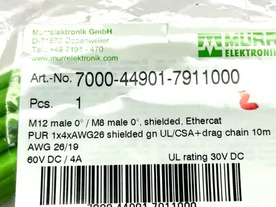 New | in-Stock Murr Elektronik 7000-44901-7911000 Cable & Wire Michigan US | Maverick Industrial Sales #1397192