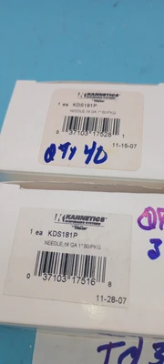 NEW KAHNETICS/WELLER QTY 150 Weller Kds201p Threaded Needle,20 G,1 In L,Pk50