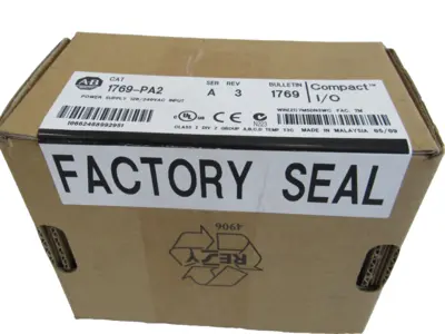 ALLEN BRADLEY 1769-PA2 POWER SUPPLY SER A 1769PA2 NEW, SEALED SURPLUS