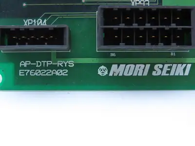 Mori Seiki E76022A02 Printed Circuit Board PCB Relay Module AP-DTP-RYS