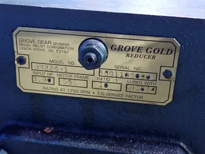 USED GROVE GEAR BM2261
