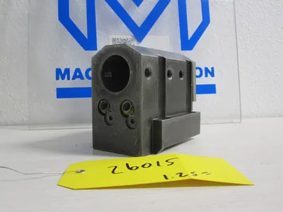 2x BMT45 Static Boring Bar Holder 1.25" 1 1/4" 58mm x 58mm Doosan Lynx Puma