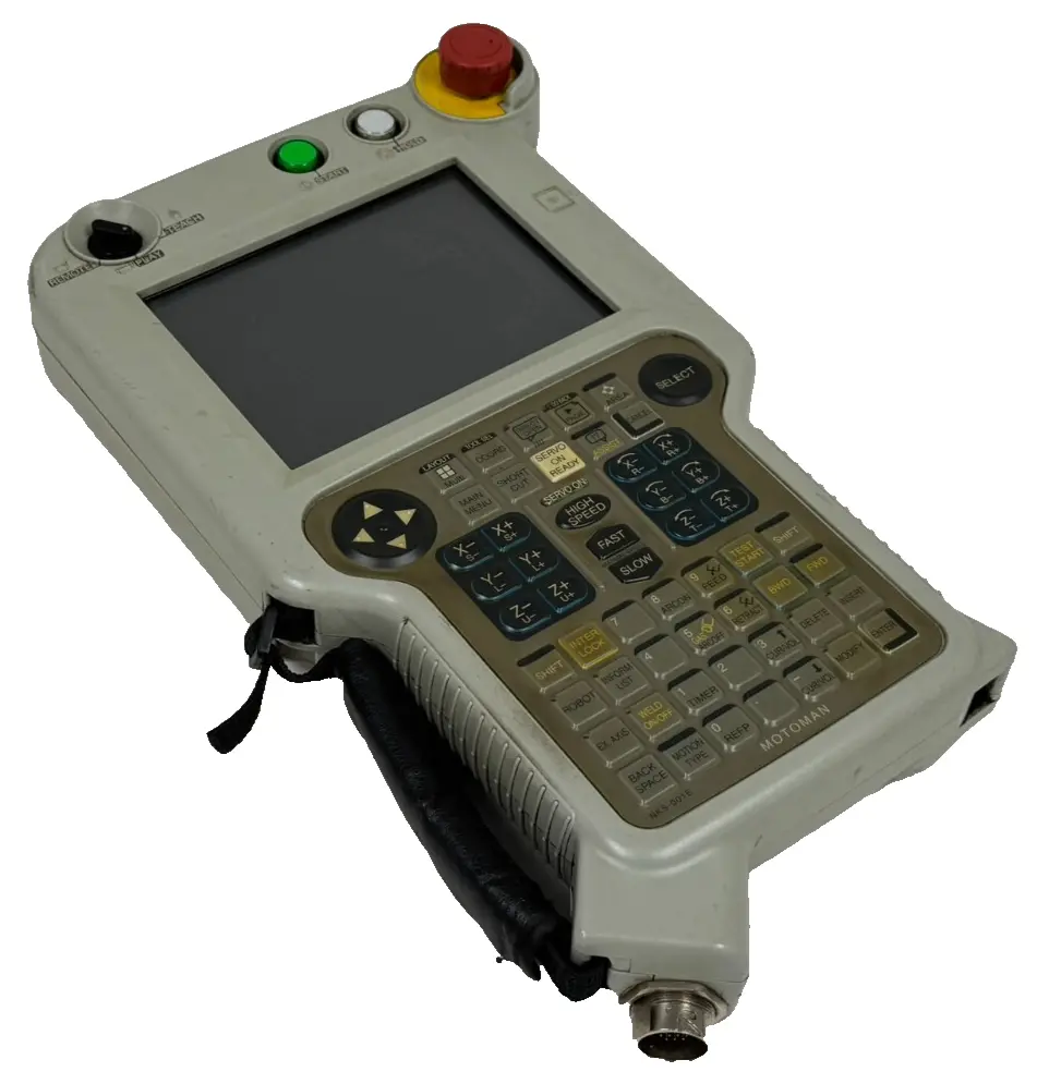 USED YASKAWA JZRCR-NPP01B-1 MOTOMAN TEACH PENDANT JZRCRNPP01B1