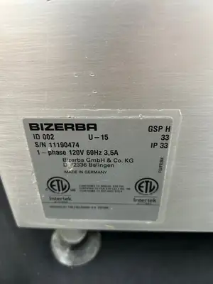 Bizerba GSP H 2015 Refurbished Deli Slicer Tested and Working!