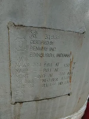 USED PENWAY 80-GAL