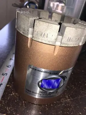 New | in-Stock AFTERMARKET HWL SERIES 6 DIAMOND CORE DRILLING BIT Drills Pennsylvania US | East West Machinery & Drilling #1416077