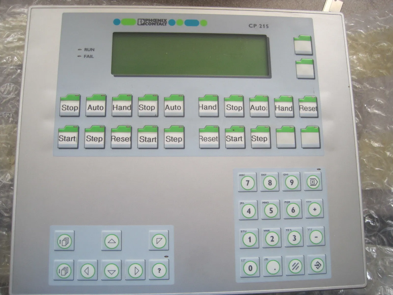 USED PHOENIX CONTACT CP-215 DISPLAY TYPE CP 215 IB