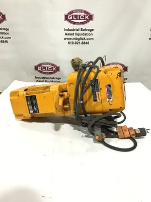 Harrington L4U136 2 Electric Chain Hoist 1/2 Ton 7Ft/Min 0.25kW