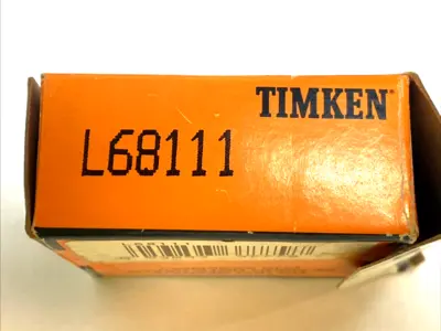 USED TIMKEN TAPERED ROLLER BEARING CUP 2.3612" OD 0.47" WIDE LOT OF 2