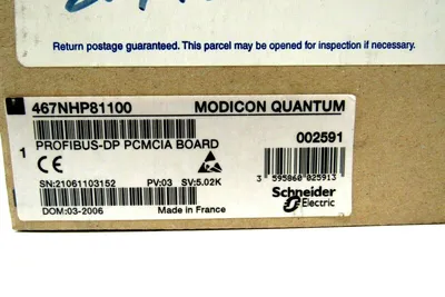 NEW SCHNEIDER ELECTRIC 467NHP81100 PROFIBUS-DP PCMCIA BOARD