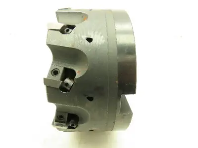 RK Tool SMC5010-10552 Indexable Face Mill RH 10-Insert Cutter 5" x 1.5" Arbor
