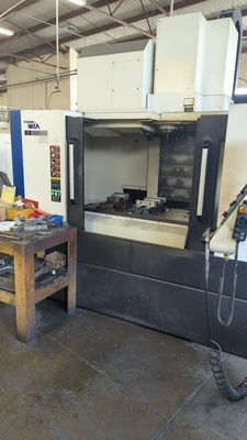 2016 HYUNDAI WIA F500 MACHINING CENTERS, VERT., N/C & CNC | Wheeler Machinery Sales (1)