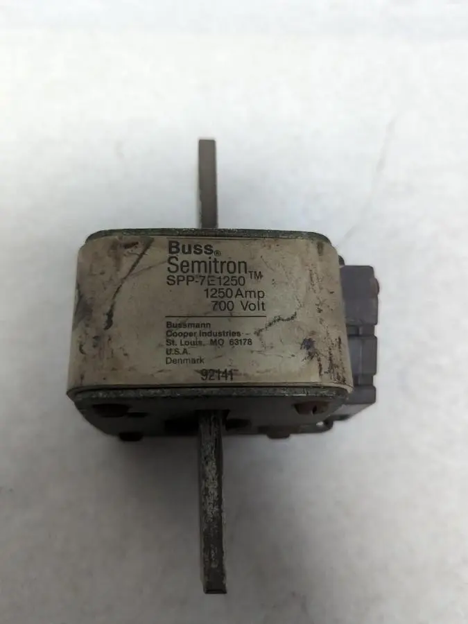 USED COOPER BUSSMANN SPP-7E1250