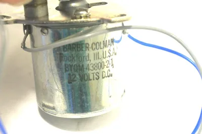 BARBER COLEMAN BYQM-43800-2-1 SERVO MOTOR BYQM4380021