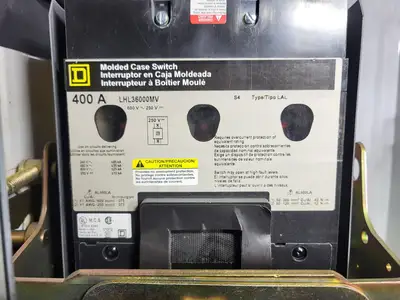 USED SQUARE D MODEL 6