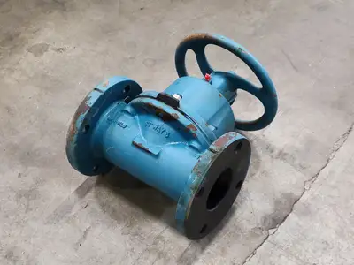3" Diaphragm Valve Cast Iron Flanged