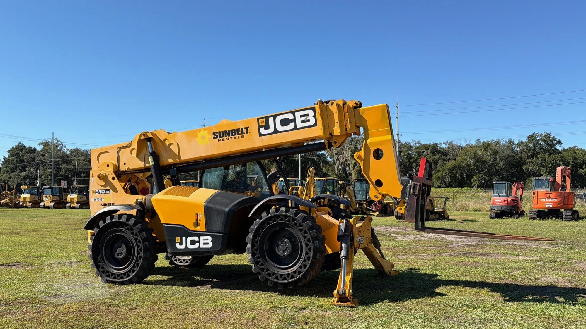 Used 2018 JCB 510-56 Telehandlers Florida US | Intrac Machinery #1566438
