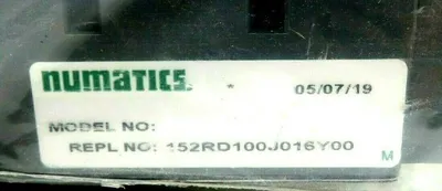NEW NUMATICS NUMATICS 152RD100J016Y00