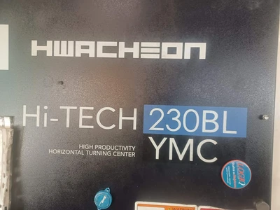 USED 2019 HWACHEON HI-TECH 230 BL YMC