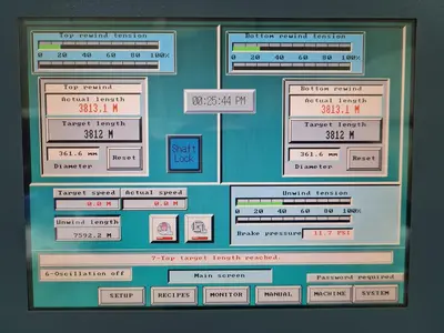 Used 2010 SRC SYSTEMS LTD. 365 DUPLEX Slitters & Slitting Lines Pennsylvania US | Global Equipment International, LLC #762670