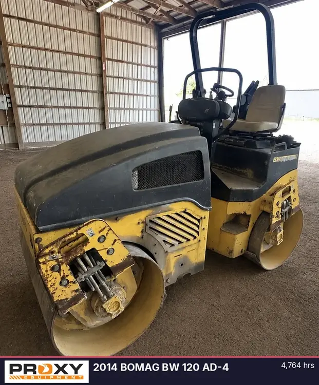 Used 2014 BOMAG BW 120 AD-4 Asphalt Pavers Ohio US | Proxy Equipment #1388764