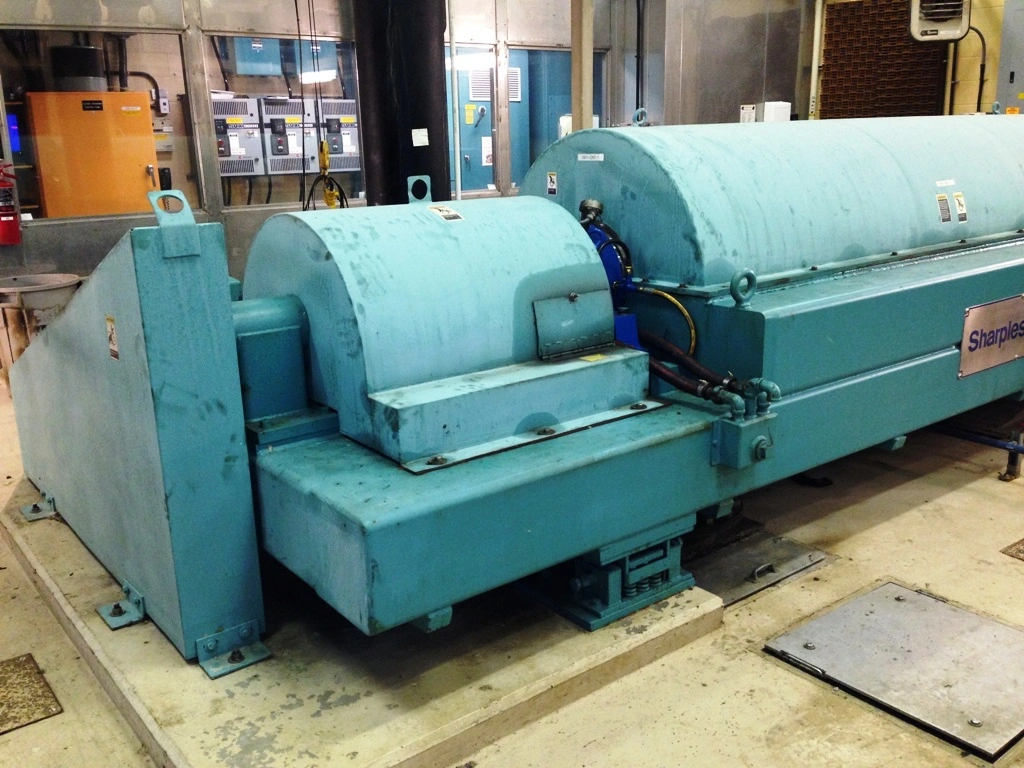 Sharples XM-706 Super-D-Canter centrifuge, 316SS.