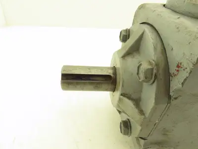 Boston Gear R1214-2-D Right Angle Drive 2:1 Gearbox 7.8Hp 875 RPM 1" Dual Shaft
