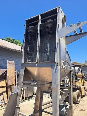 Unloader, Bag, Bag Break Station, Stainless, Dust Collector, #5628271