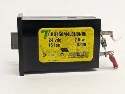CBG156M4L0N0N00 | Saia  Electromechanical Counter 5 Digit Manual Reset 24VDC - Used