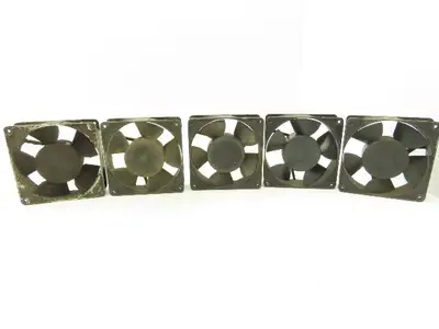 Minebea 4715PS-22T-B30 Cooling Fan 4 1/2" 220VAC 1 Phase 50/60 HZ Lot Of 5