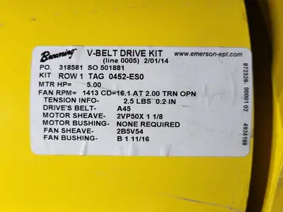 New | in-Stock TWIN CITY FAN RBO-SW Parts (Hydraulics and Pneumatics) British Columbia CA | Lenmark #367011