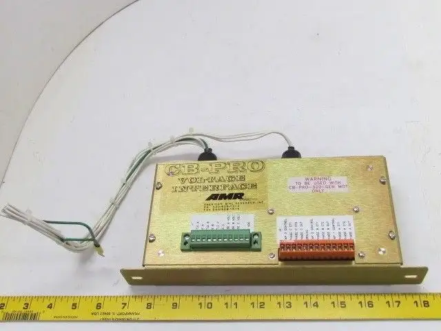 American Mine Research AMR CB-Pro Voltage Interface Unused NEW Take-Off