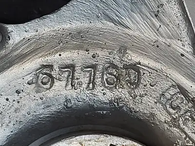6-Vane Impeller CF8M, 57760, D00150A2