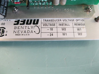Bently Nevada 3300/10-02-02-00 (78422-01) Power Supply NEW G8
