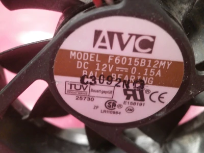 USED AVC F6025B12MY