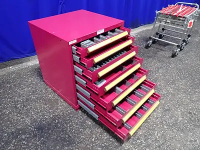 Equipto 6 @ 25" X 25" X 2"/3" Tool Cabinet