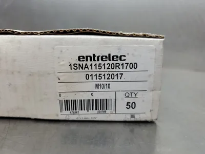 Entrelec 1SNA115120R1700 Terminal Block, Lot of 50. 4D-11