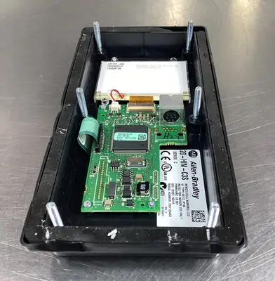 Used ALLEN BRADLEY 20-HIM-C3S Ser C Remote Full Numeric LCD HMI Panel Automation Control (HMI) South Carolina US | Palmetto Automation #1157873