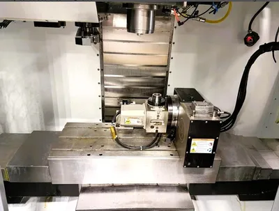 HAAS VF-2SS 5-Axis with HAAS T5C 5-Axis Rotary Table Vertical Machining Centers (5-Axis or More) | Bayou Machinery (3)