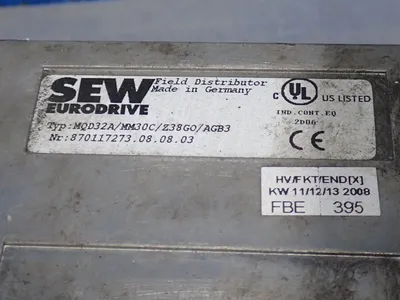 Used SEW EURODRIVE MQD32A/MM30C/Z38GO/AGB3 Variable Speed Drives Ohio US | HGR 24 #878404