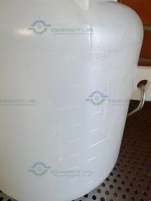 Used NON METALLIC SOLUTIONS NALGENE 10 LITER NALGENE CARBOY W/ APOLLO 1/2" FITTINGS Bottles California US | Equipment Lab #1437717