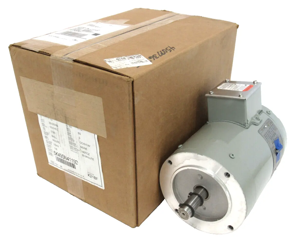 NEW MARATHON 5K49SN4115D MOTOR 1.5HP 208-230/460V 1725RPM