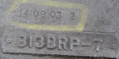 USED HT.140903-2 IMPELLER 813BRP-7 TR.15.375 813BRP-7 15"x7"