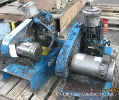 Quincy M-206 Air Compressors (2), Item # 1686