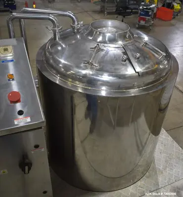 Used Allied Beverage Tanks 3.5 BBL Stainless Steel Brewhouse System – Complete Setup