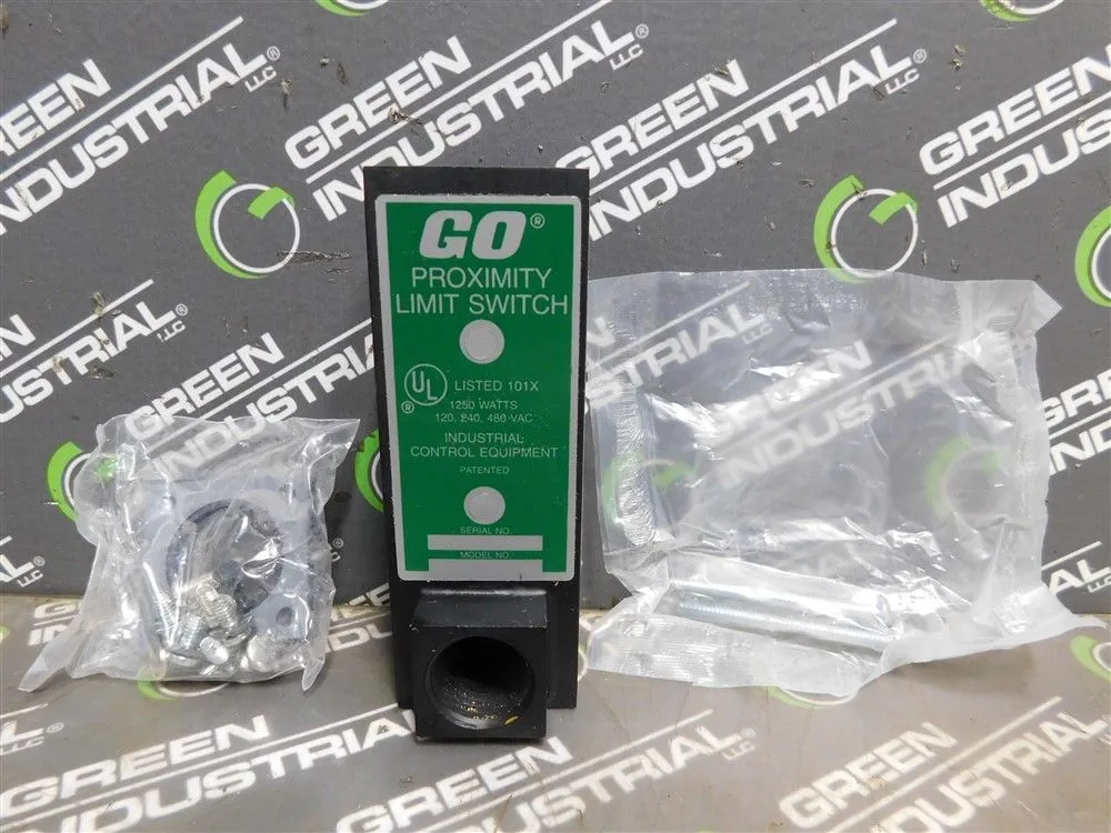 Go Systems 111110 Proximity Limit Switch 1250 Watts 120/240/480/600 VAC New No Box