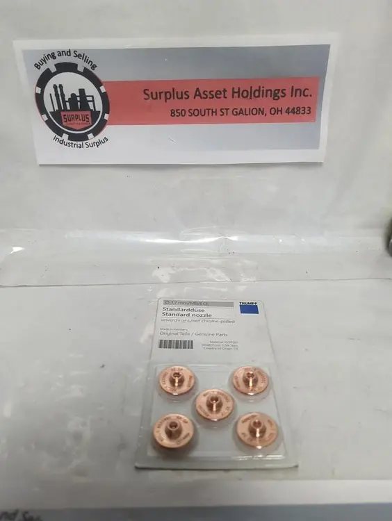 New | in-Stock TRUMPF 0237501 Nozzles Ohio US | Surplus Asset Holdings #1236010