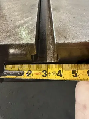 84" X 60" STONE CO ROTARY TABLE. STOCK # 1120524
